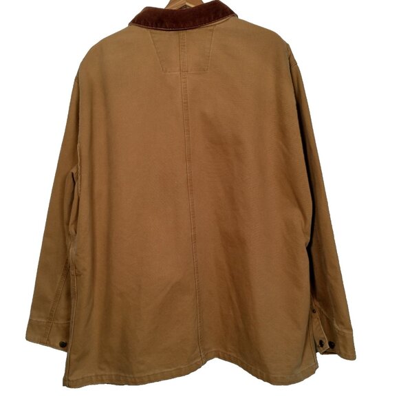 Carhartt Chore Jacket WVU Mountaineers 2XL Brown Duck Canvas 101322 211 Work - Picture 3 of 16